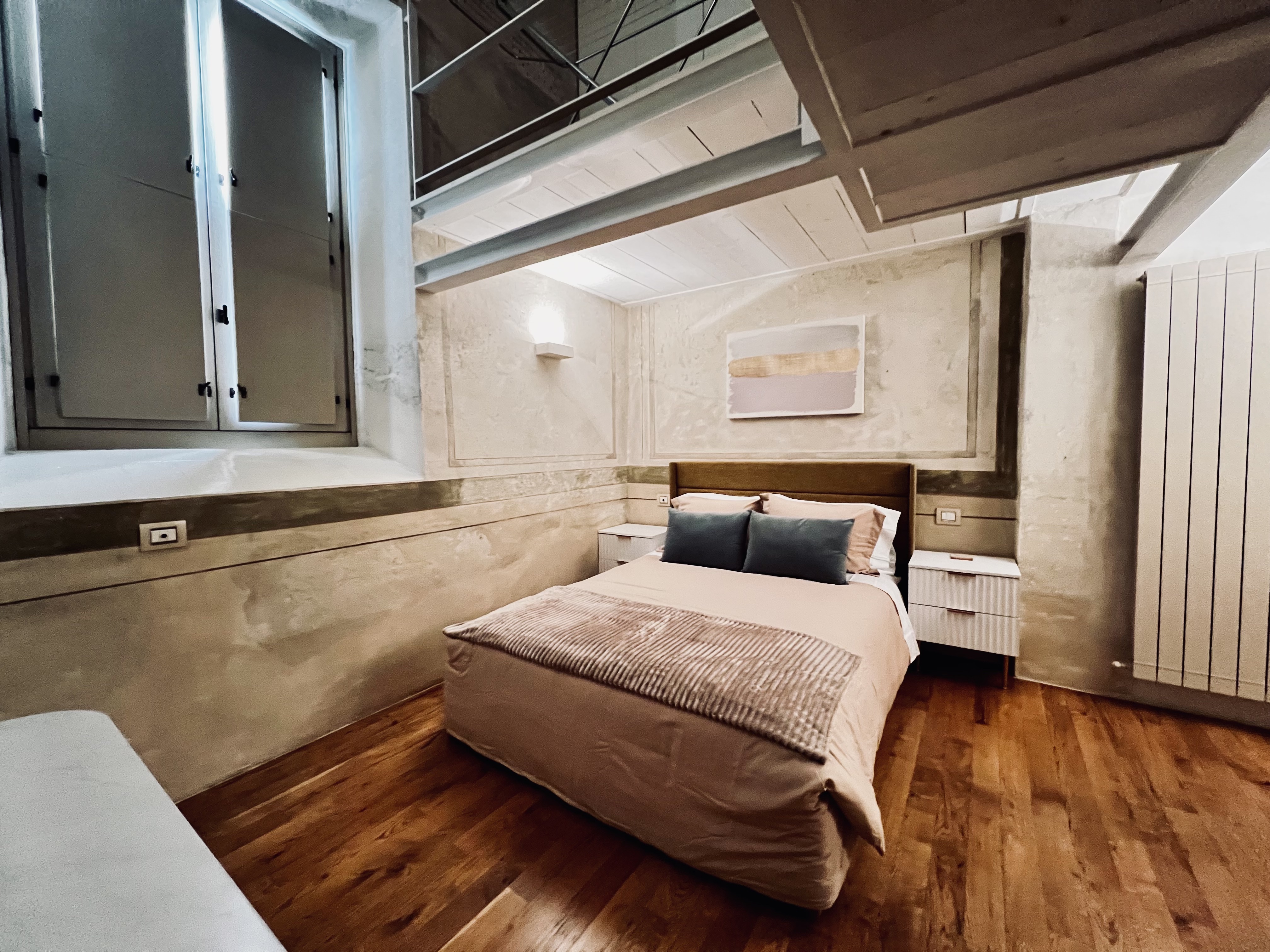 Main bedroom with modern furnishings